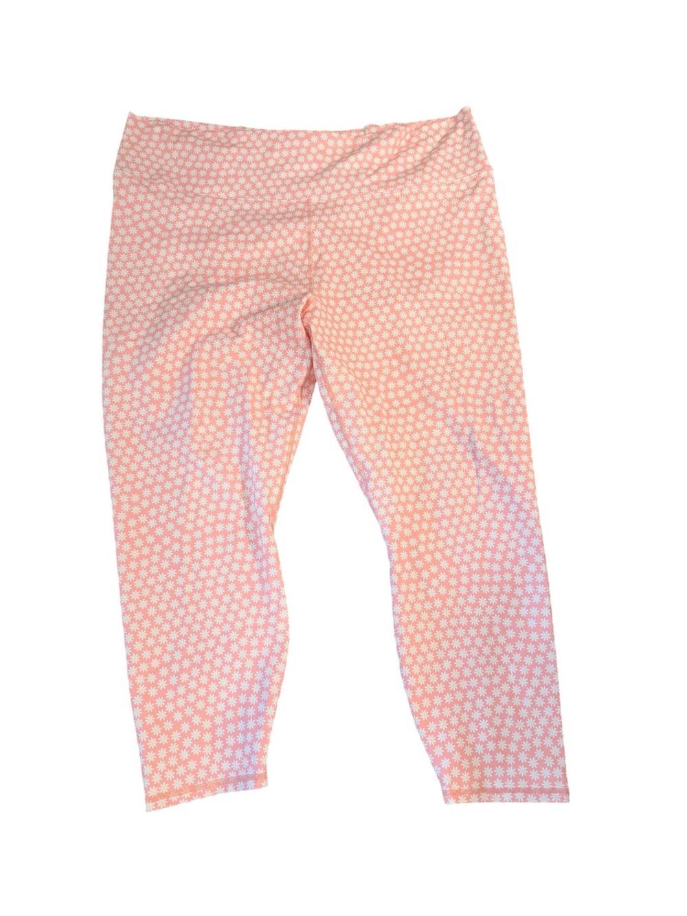 Fabletics Pink High-Rise Capri Leggings with Neon Accent - Picture 2 of 4